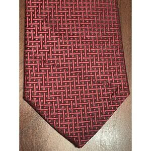 Weishang Red Black Hand Made 100% Silk Men’s Neck Tie Made In China